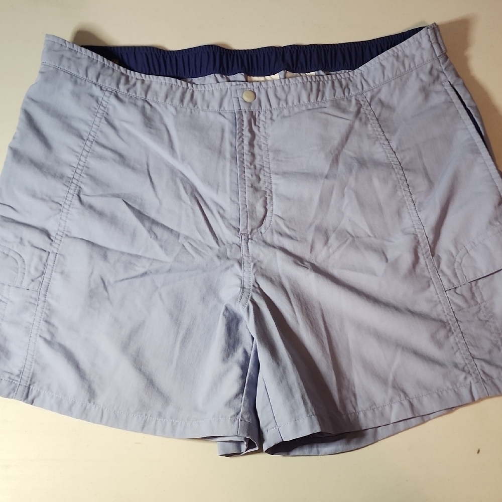 Columbia Light Blue Women's Cargo Shorts